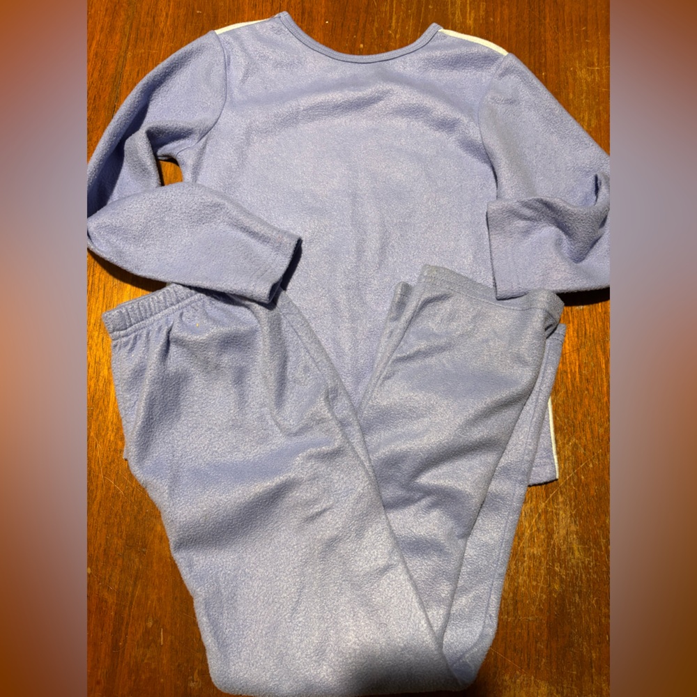 Disney Frozen Girls Long Sleeve Top and Pants Pajama Sleep Set Size 6/6X - Picture 5 of 7